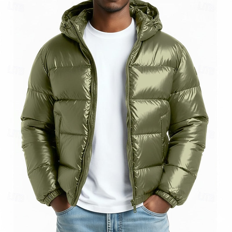 Grady | Men's Hooded Puffer Jacket Down Winter Insulated 1