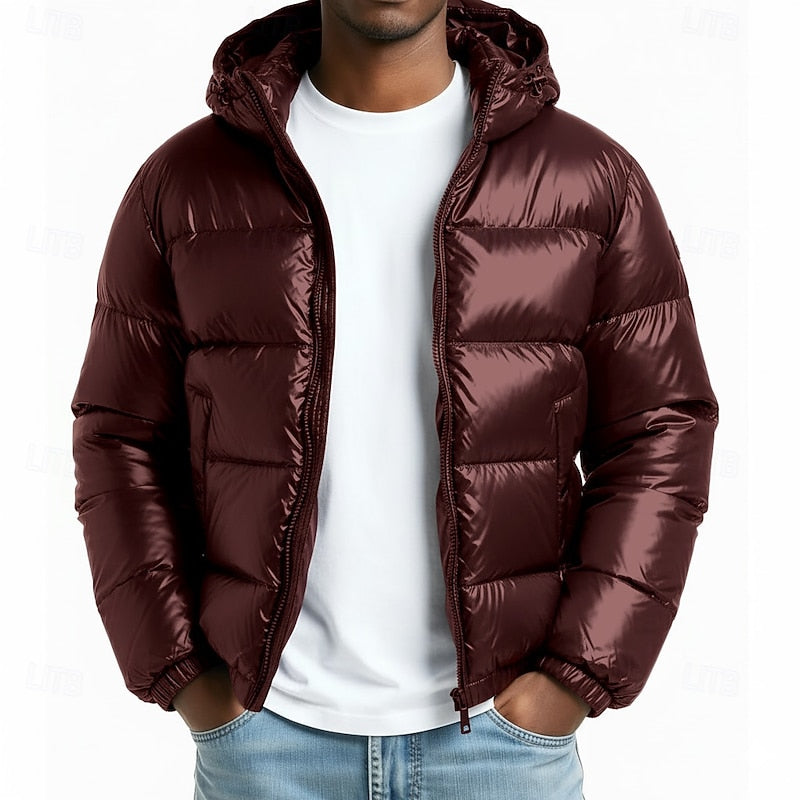 Grady | Men's Hooded Puffer Jacket Down Winter Insulated 2