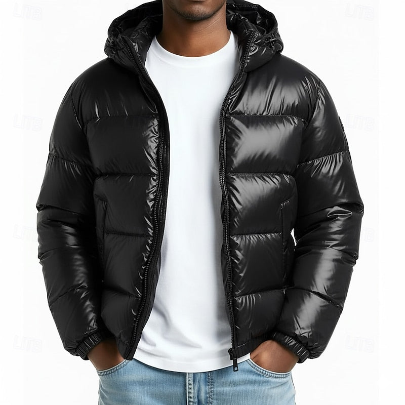 Grady | Men's Hooded Puffer Jacket Down Winter Insulated 3