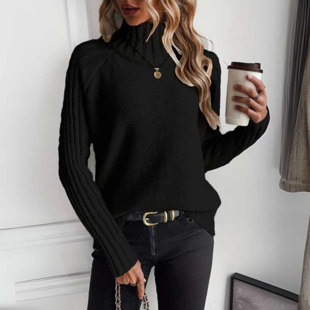 Hannah - Cosy Ribbed Knit Sweater 3