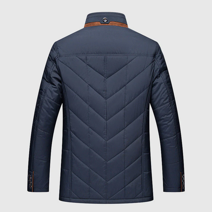 Harm | Men's Puffer Jacket Quilted Winter Warm Insulated 6
