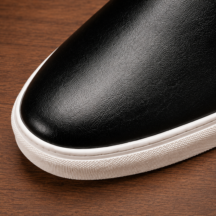 Hayes | Men's Slip On Boots Chelsea Leather High Top Casual 4