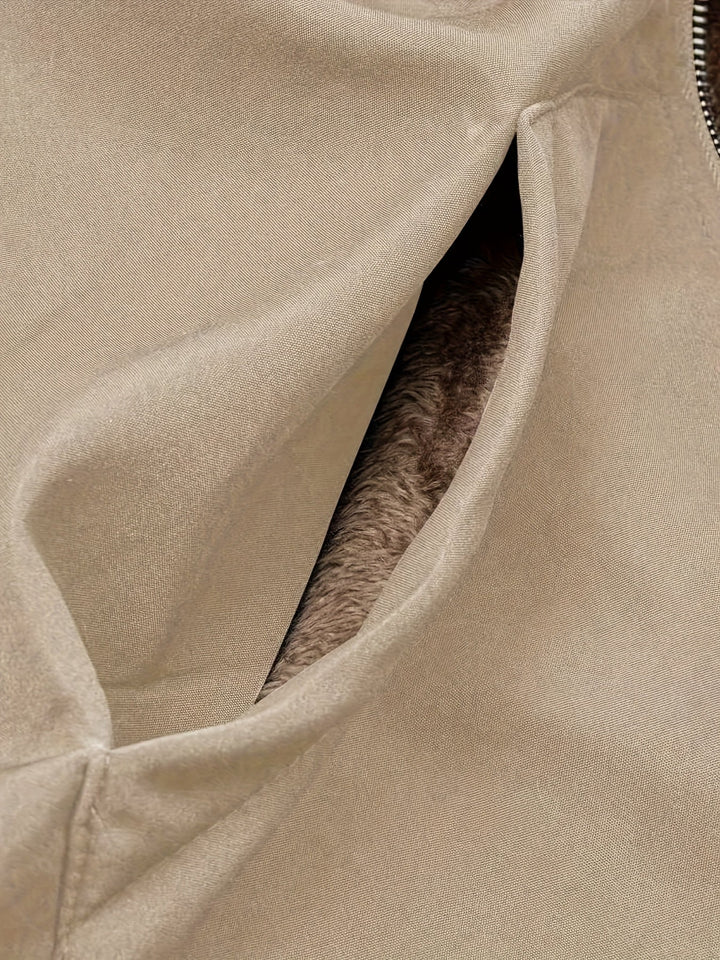 Hendrikje | Women's Long Fleece Lined Hooded Coat 8