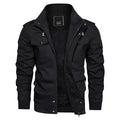 Hidde | Men's Sherpa Lined Cargo Bomber Jacket