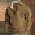 Hunter - Sherpa Collar Quarter-Zip Pullover