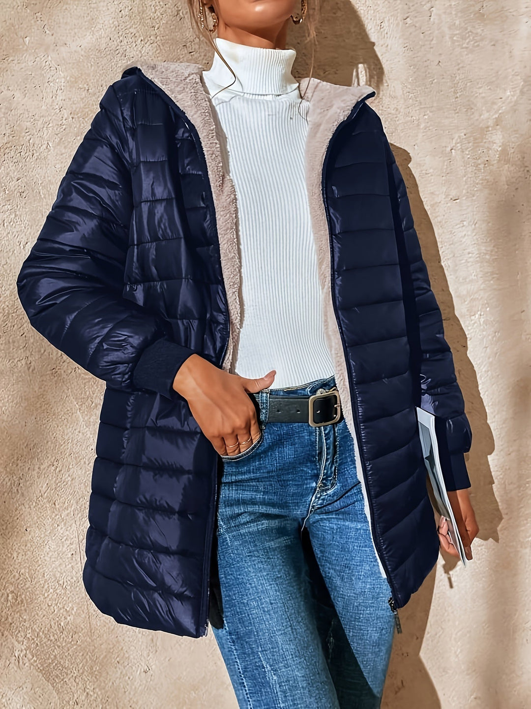 Ilse - Fleece-Lined Quilted Coat 3