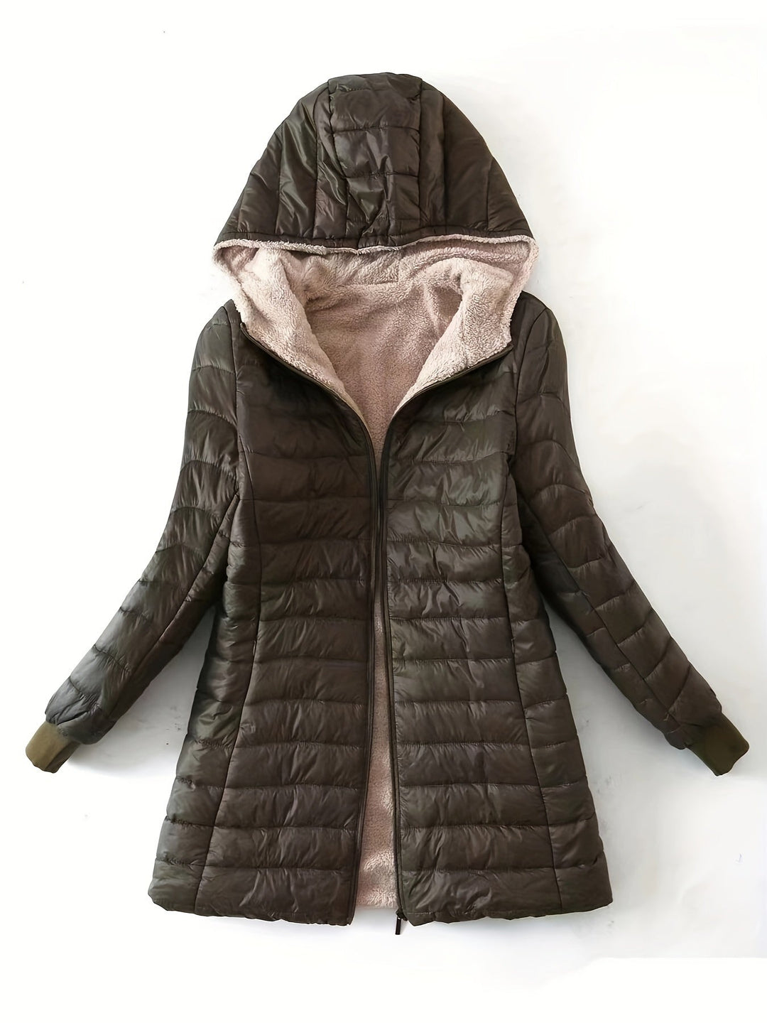 Ilse - Fleece-Lined Quilted Coat 7