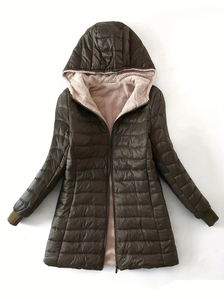 Ilse - Fleece-Lined Quilted Coat 7