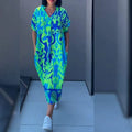 Elena |  Elegant Floral Dress
