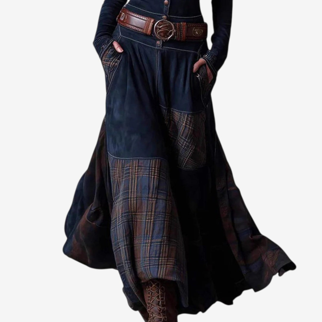 IRIS - ELEGANT TIMELESS FALL MAXI DRESS 7