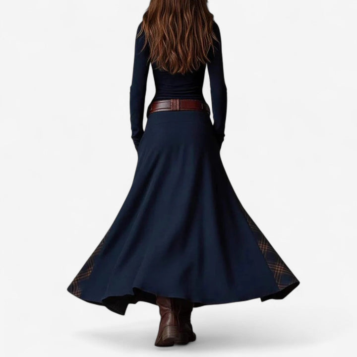 IRIS - ELEGANT TIMELESS FALL MAXI DRESS 8