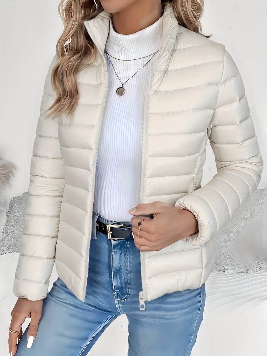 Isaure | Women's Short Quilted Puffer Coat 10