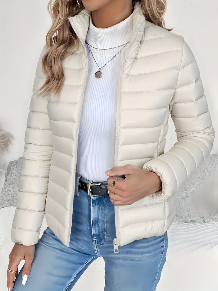 Isaure | Women's Short Quilted Puffer Coat 10