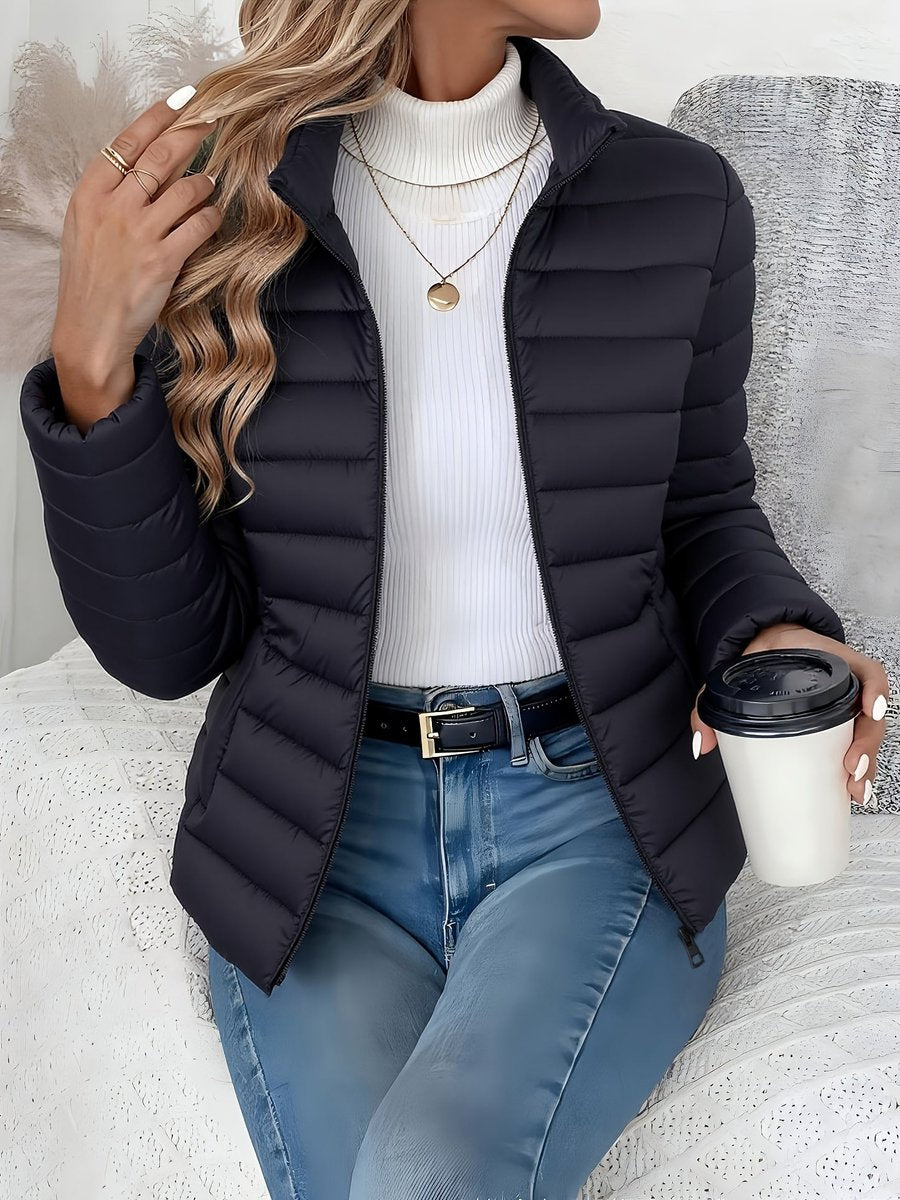 Isaure | Women's Short Quilted Puffer Coat 11