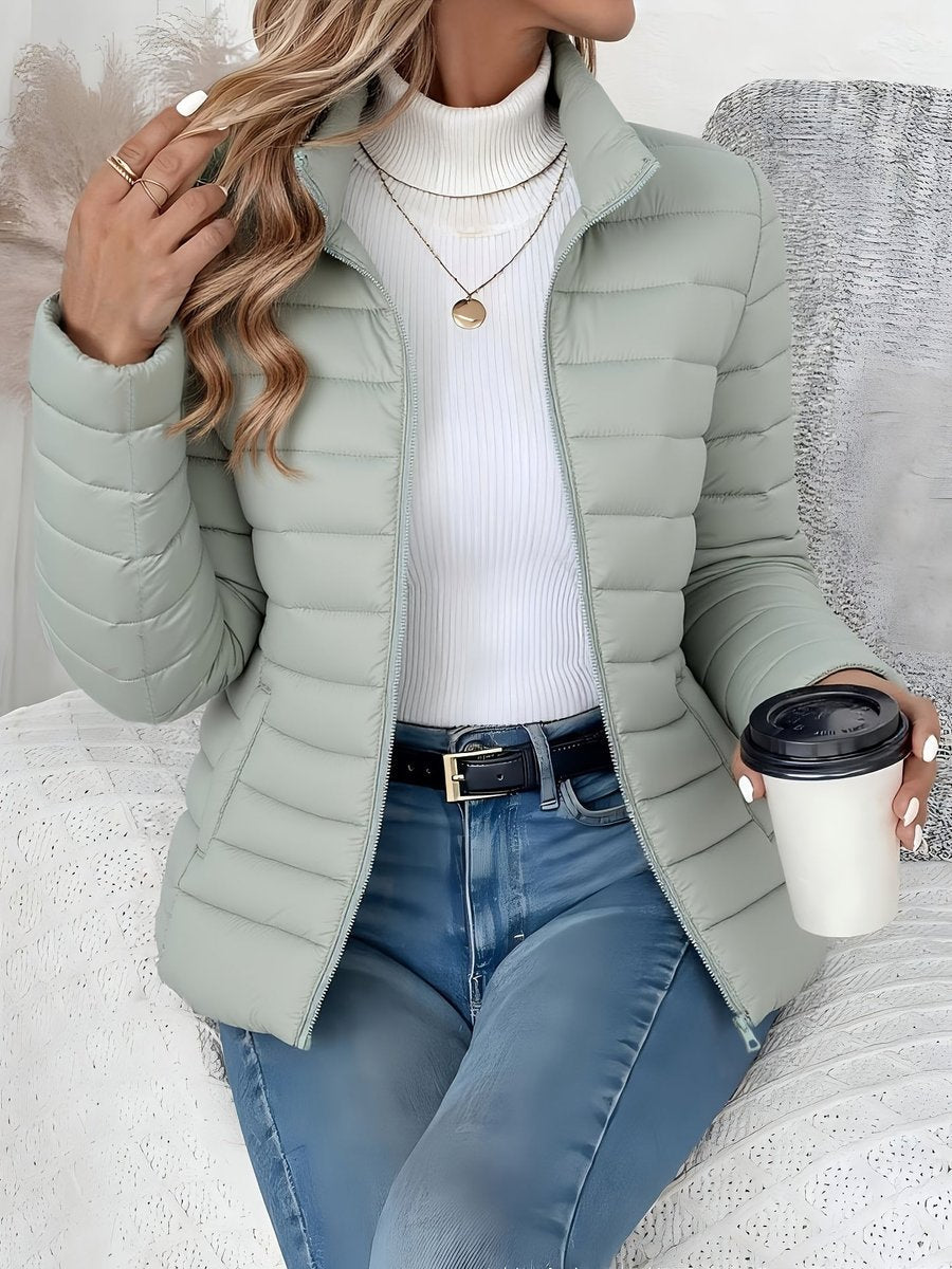 Isaure | Women's Short Quilted Puffer Coat 6