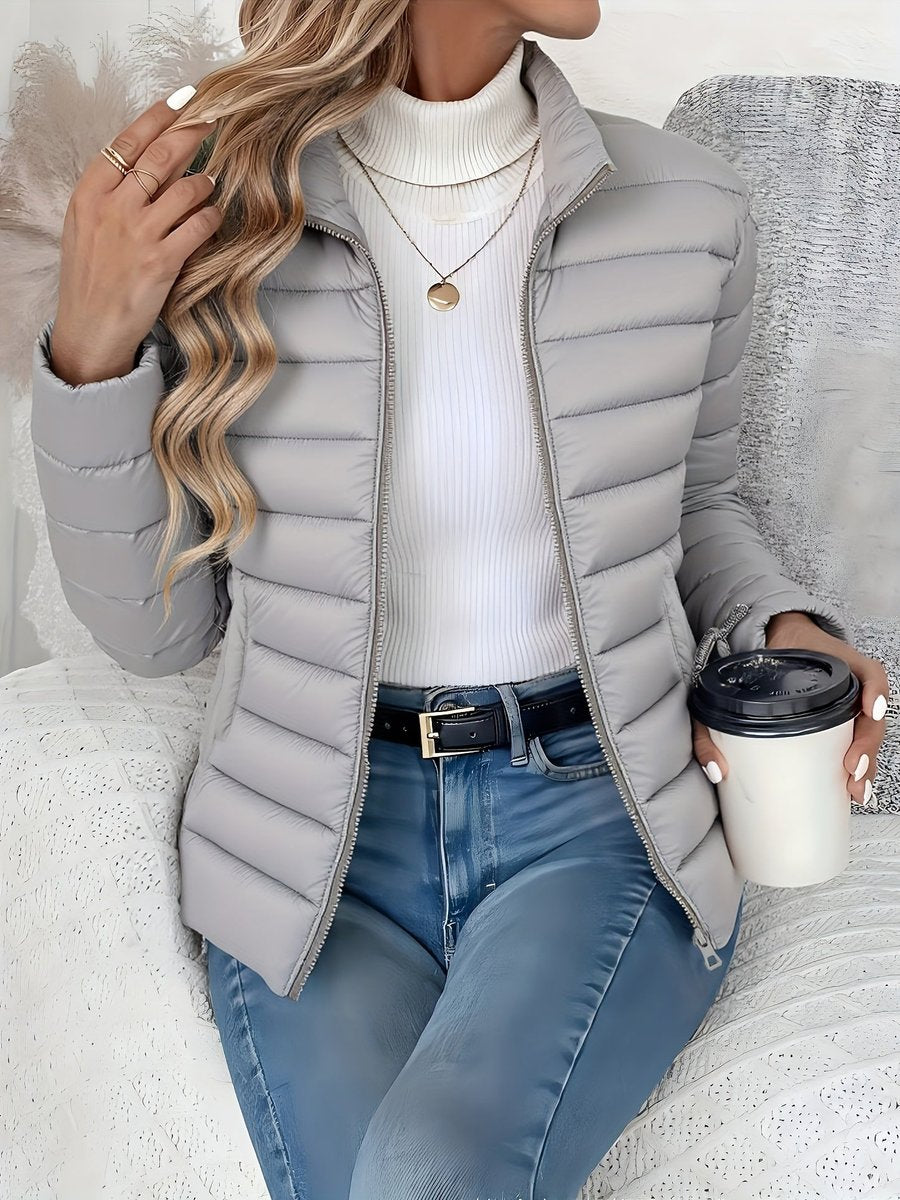 Isaure | Women's Short Quilted Puffer Coat 8