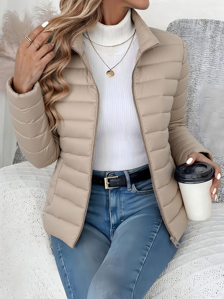 Isaure | Women's Short Quilted Puffer Coat 9