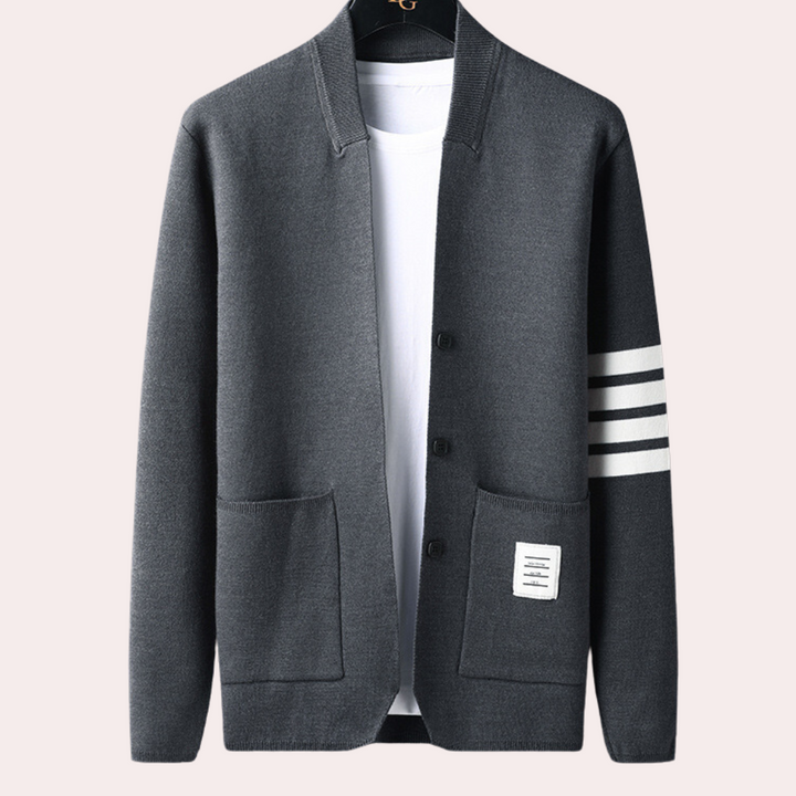 Ivar | Men's Cardigan Jacket Knit Sweater Button Up 2