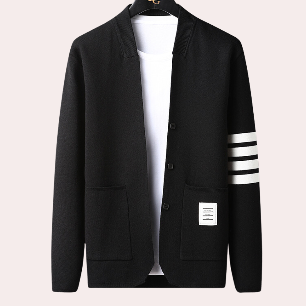 Ivar | Men's Cardigan Jacket Knit Sweater Button Up 3