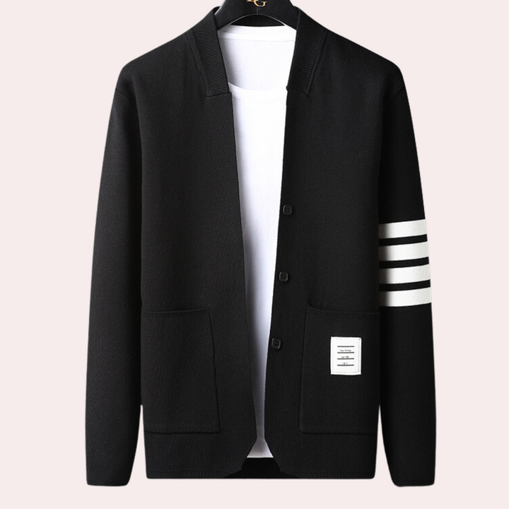 Ivar | Men's Cardigan Jacket Knit Sweater Button Up 3