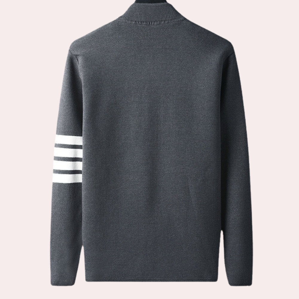 Ivar | Men's Cardigan Jacket Knit Sweater Button Up 4