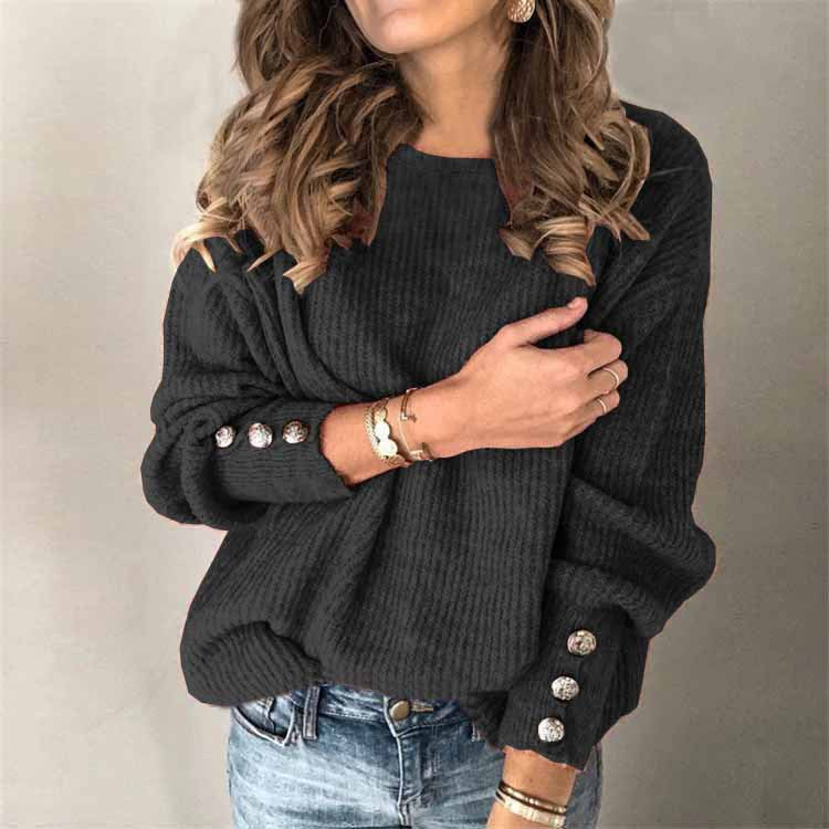 Jacoba | Women's Oversized Sweater Knit Pullover Long Sleeve 8