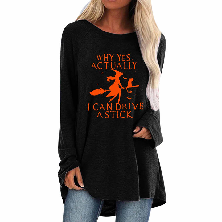 Janne - Wide Sleeve Halloween Sweatshirt 10