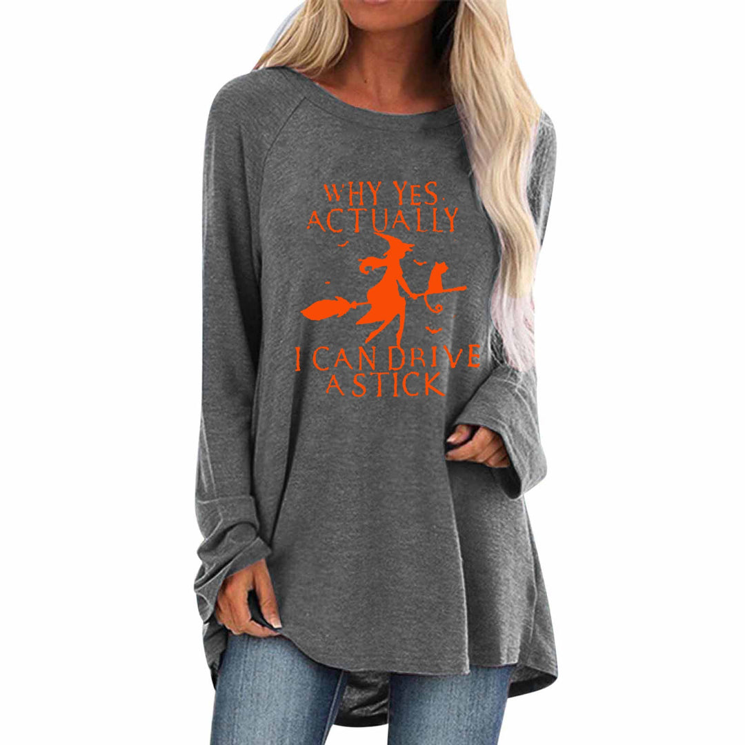 Janne - Wide Sleeve Halloween Sweatshirt 4