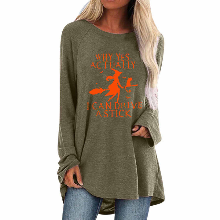Janne - Wide Sleeve Halloween Sweatshirt 5