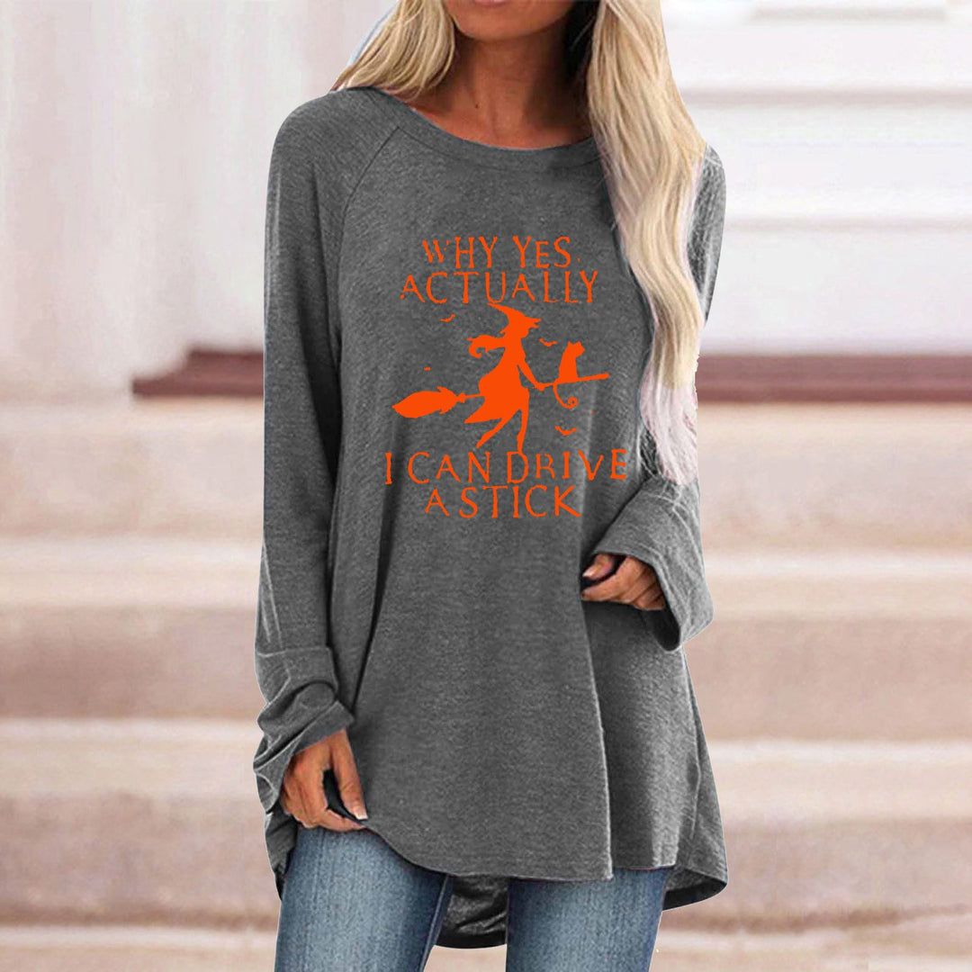 Janne - Wide Sleeve Halloween Sweatshirt 7