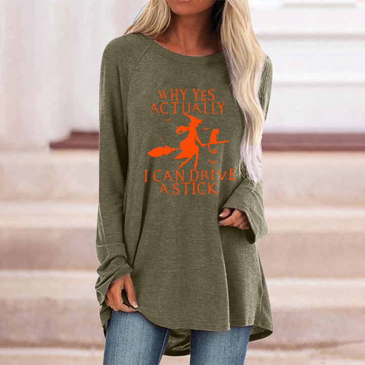 Janne - Wide Sleeve Halloween Sweatshirt 8