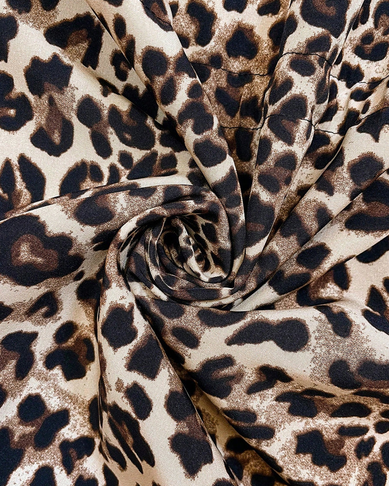 Jannie | Women's Reversible Jacket Hooded Leopard Print Winter 9