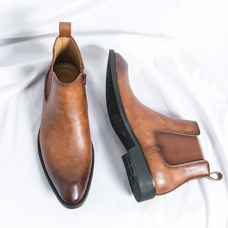 Jarrett - Pointed Toe Chelsea Boots 4