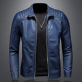 Jasper - Quilted Biker Leather Jacket