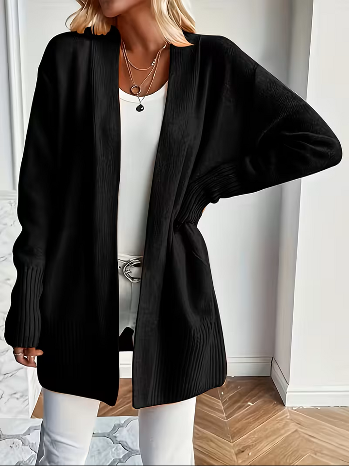 Jeltje | Women's Lightweight Open Front Pocket Cardigan Sweater 1