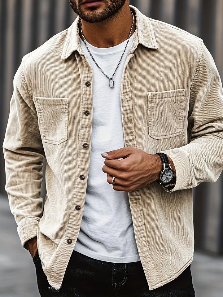 Johan | Men's Shirt Jacket Overshirt Button Up 1