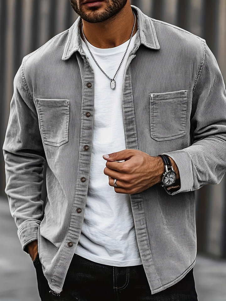 Johan | Men's Shirt Jacket Overshirt Button Up 2