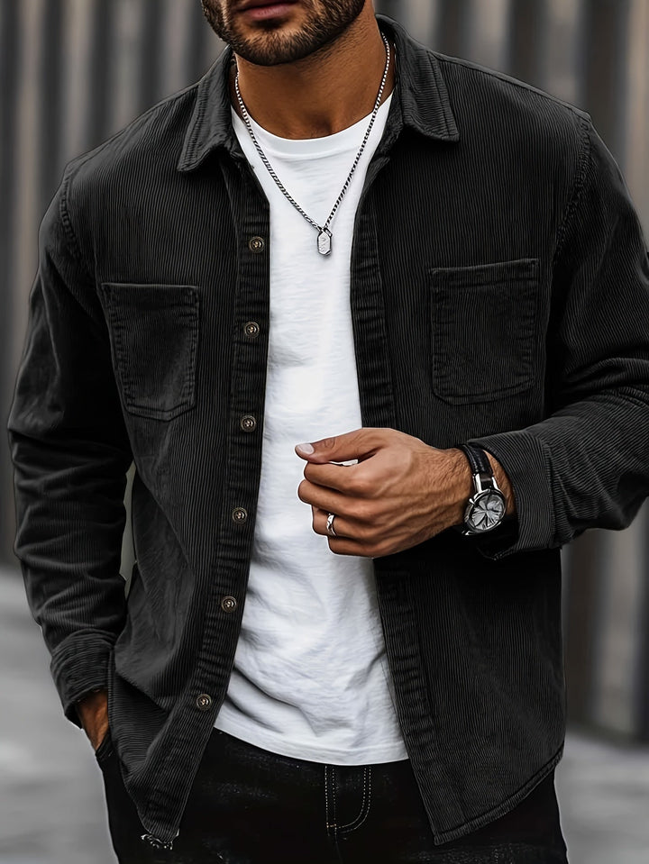 Johan | Men's Shirt Jacket Overshirt Button Up 4