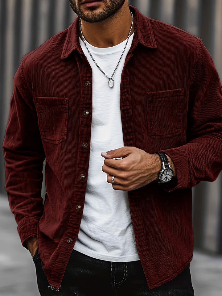 Johan | Men's Shirt Jacket Overshirt Button Up 7