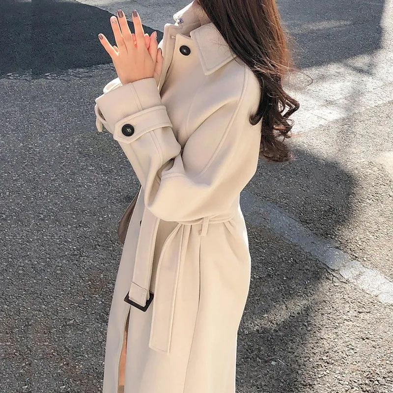 Jorien - Elegant Long Waterproof Coat 1