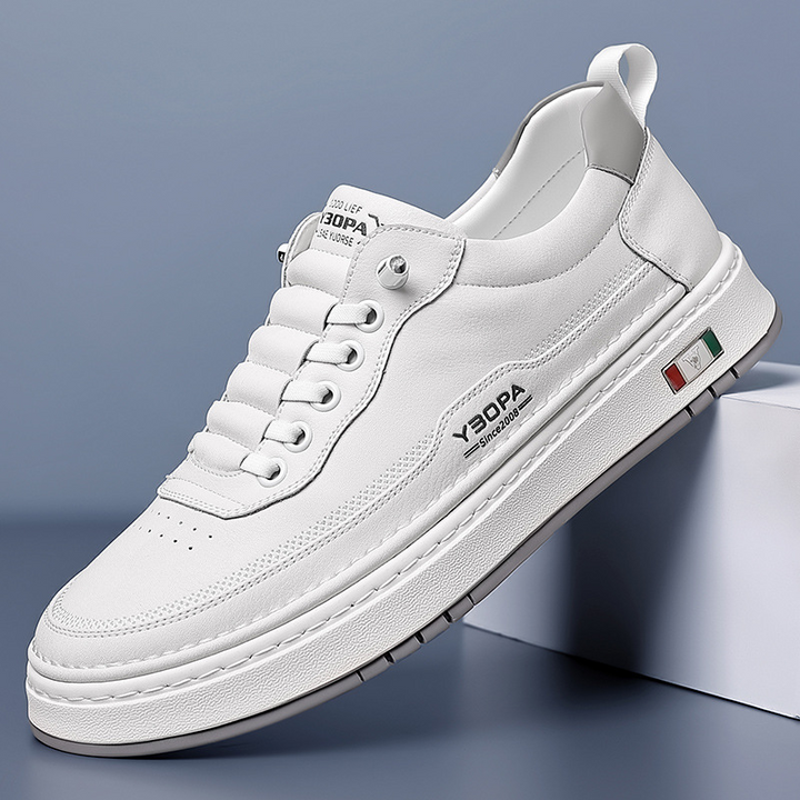 Joris - Cushioned Leather Sneakers 3