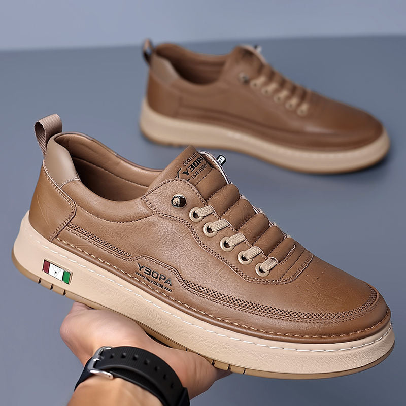 Joris - Cushioned Leather Sneakers 8