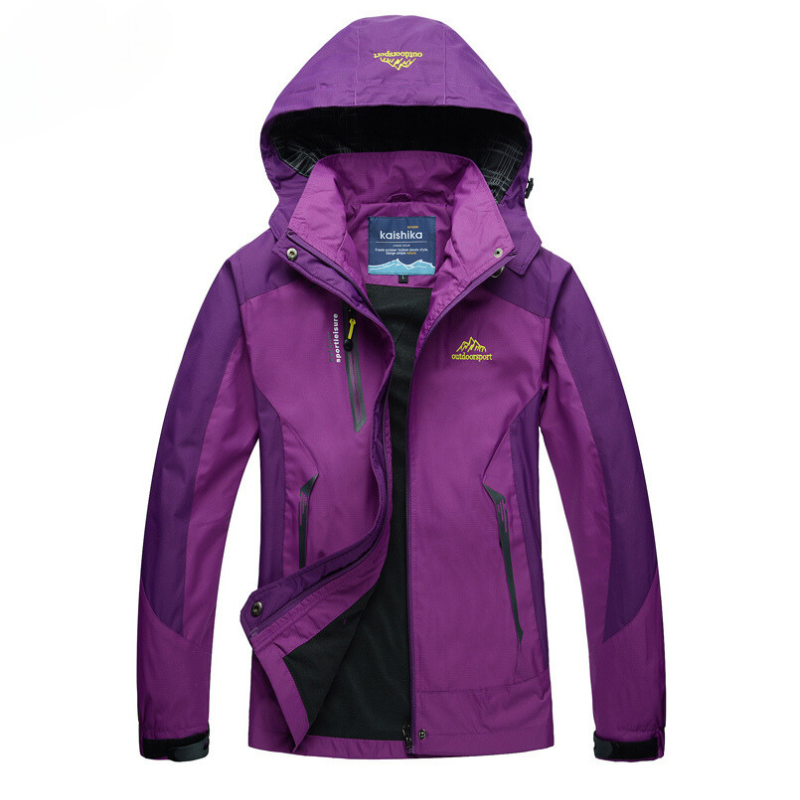 Josefien | Women's Waterproof Jacket Hooded Rain Outdoor Windproof 1
