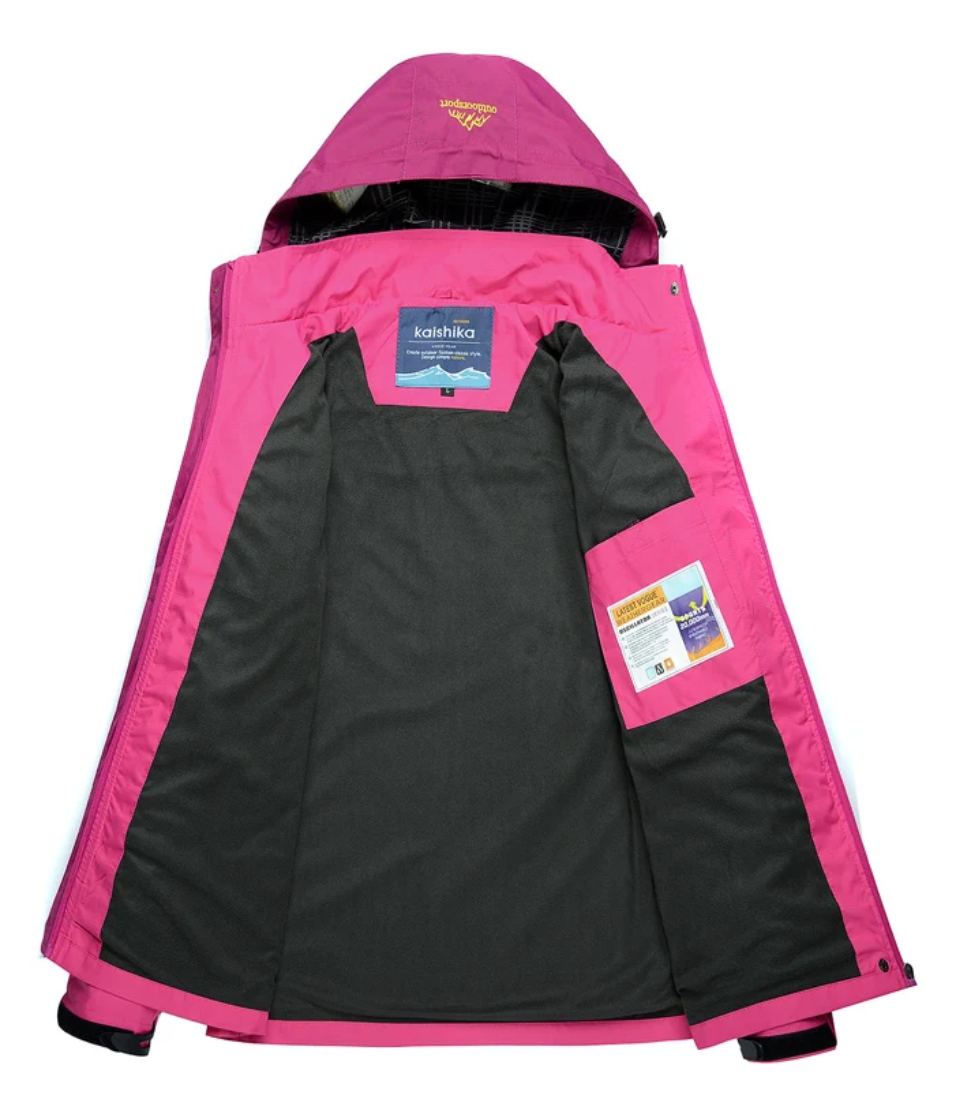 Josefien | Women's Waterproof Jacket Hooded Rain Outdoor Windproof 12