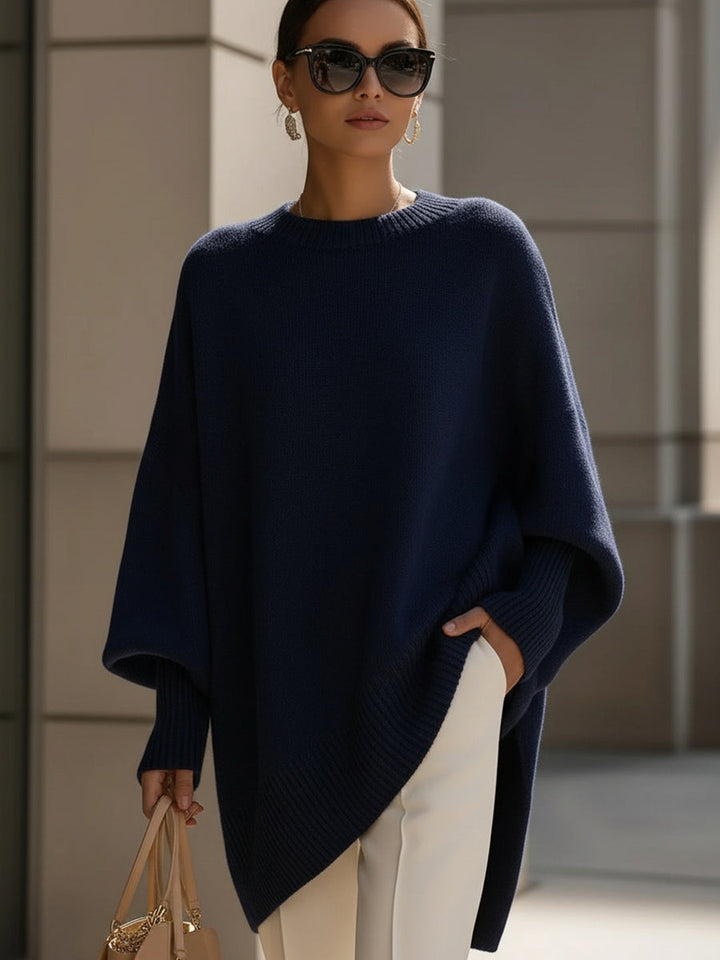 Josephine | Women's Oversized Poncho Cape Sweater 11