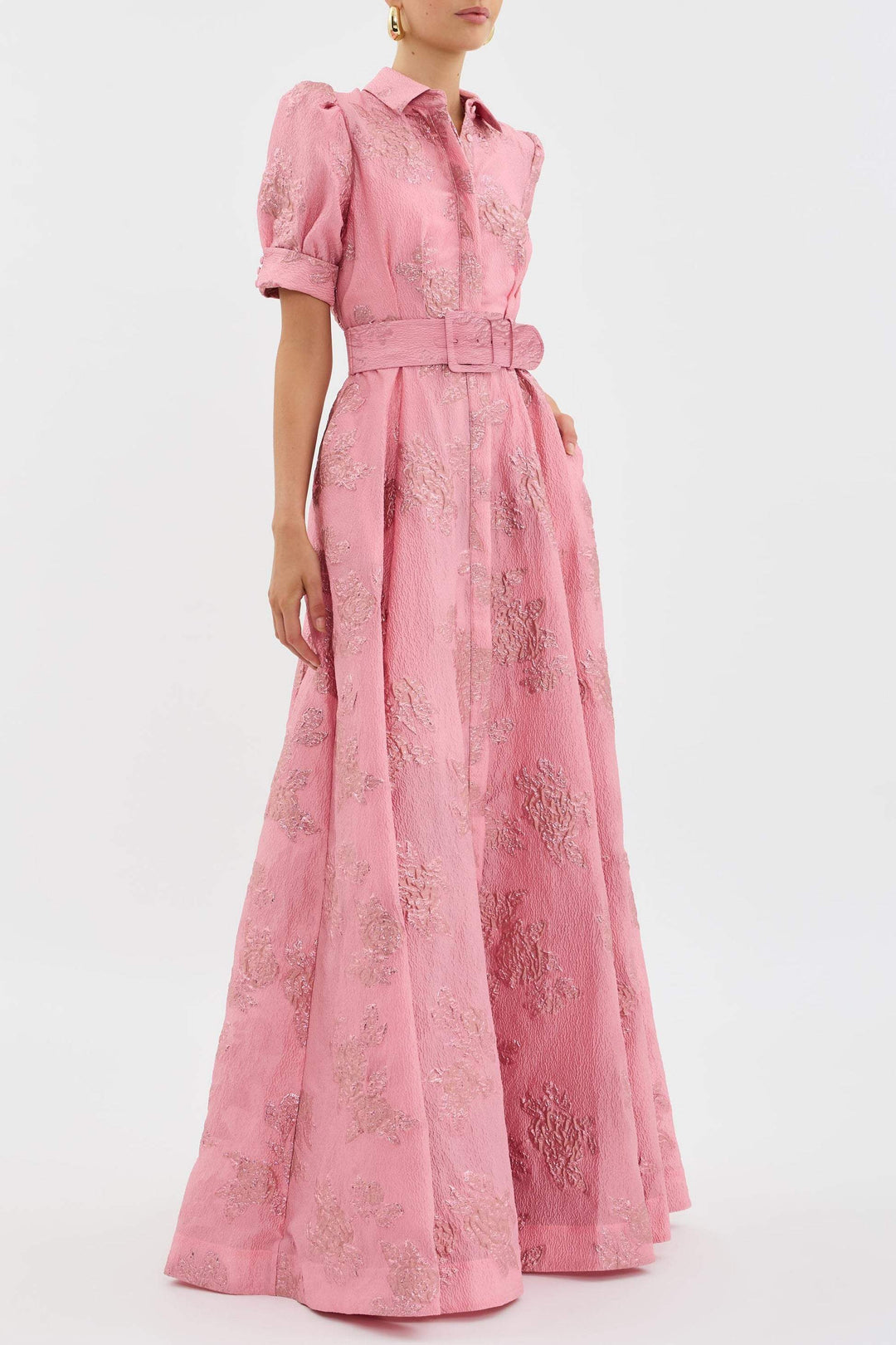 Anabel™ | Short Puff Sleeves Dress