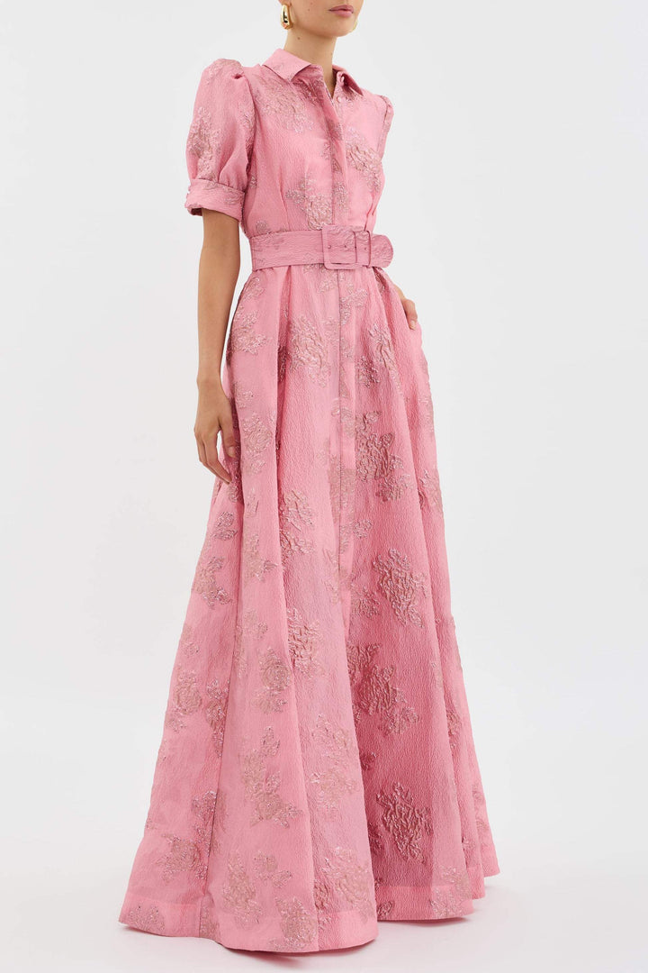 Anabel™ | Short Puff Sleeves Dress