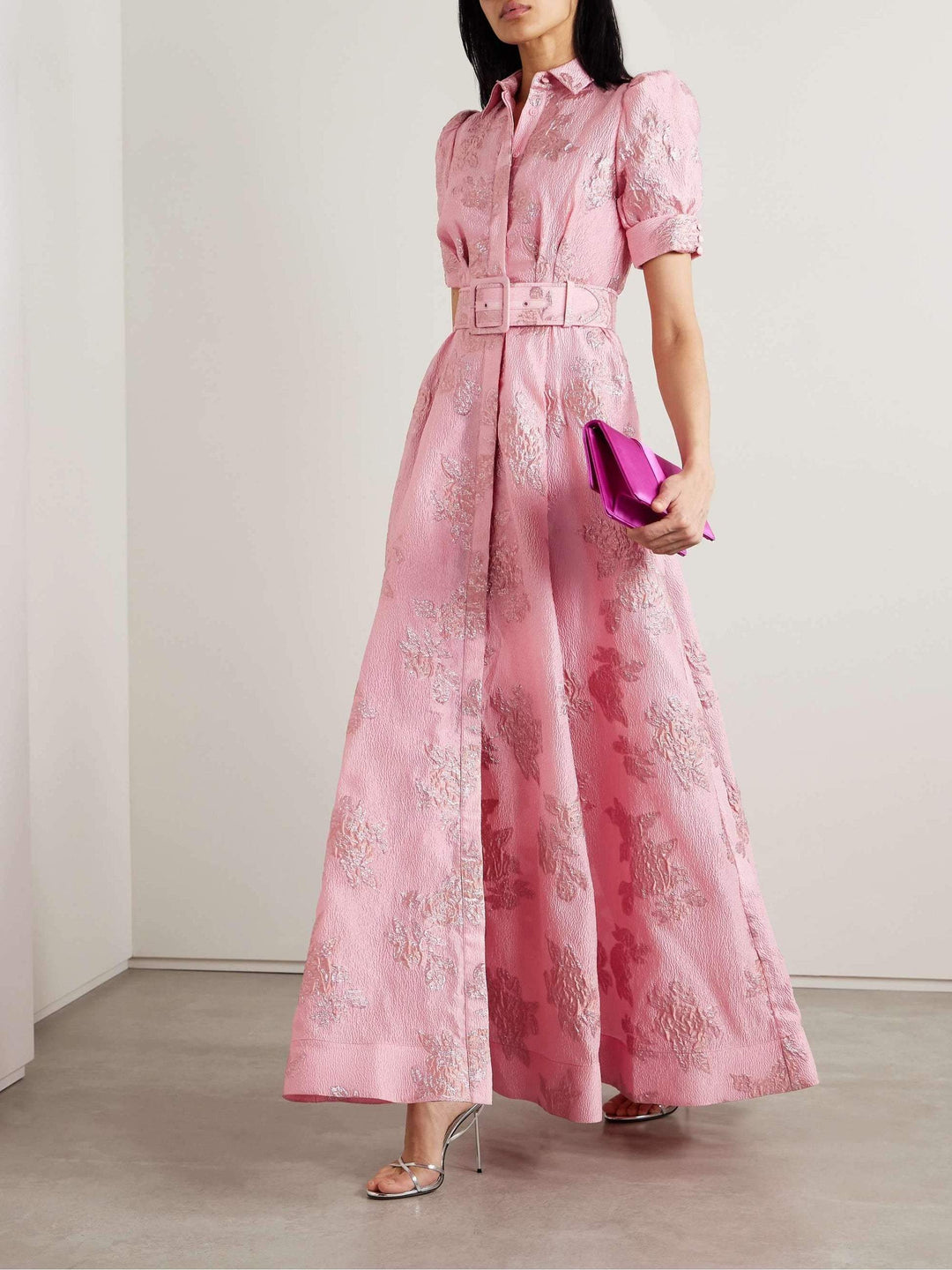 Anabel™ | Short Puff Sleeves Dress