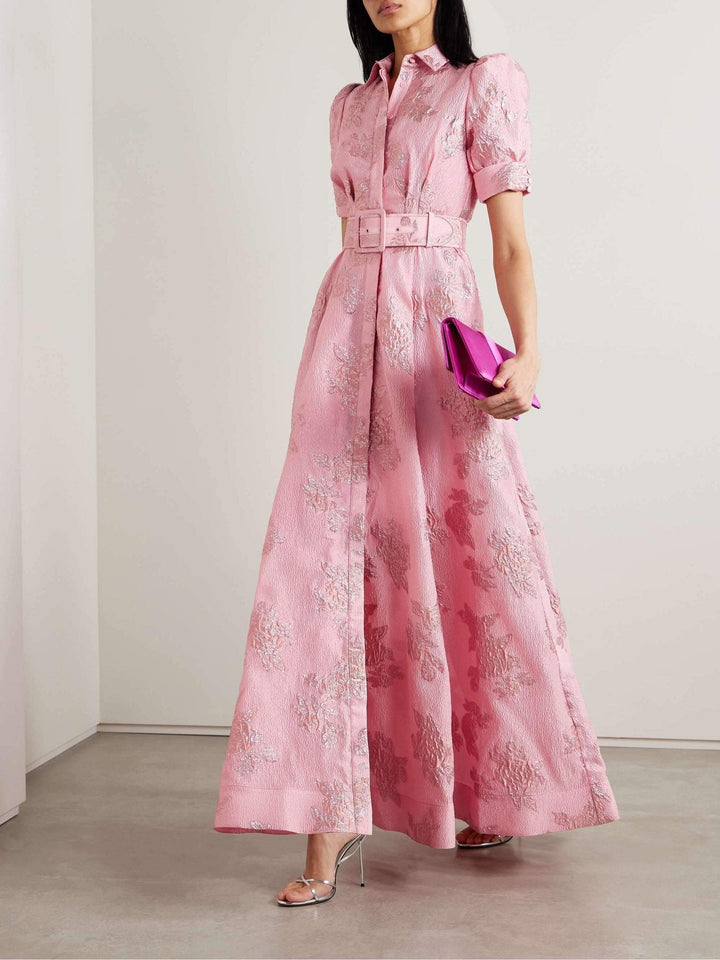 Anabel™ | Short Puff Sleeves Dress