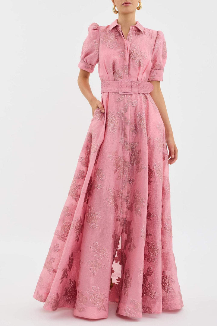 Anabel™ | Short Puff Sleeves Dress